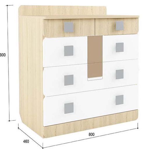 Комод «Стиль 9.1», кофе